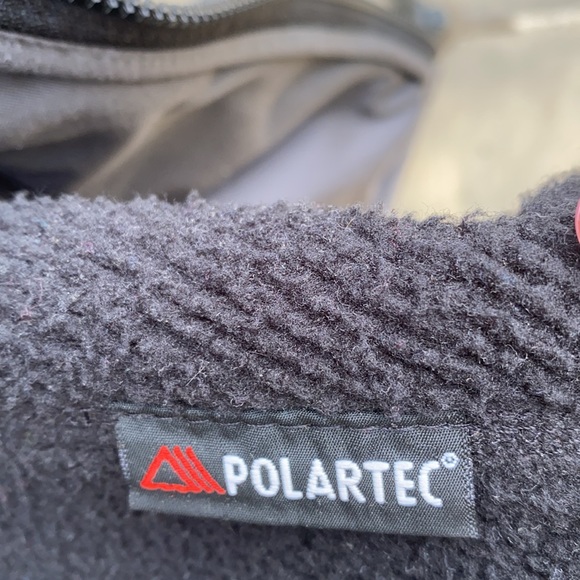 REI Polartec Zip Up Black Jacket Sz L - Picture 7 of 9